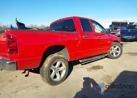2008 Dodge Ram 1500 Slt из США, поврежденный, VIN 1D7HA18238S524972